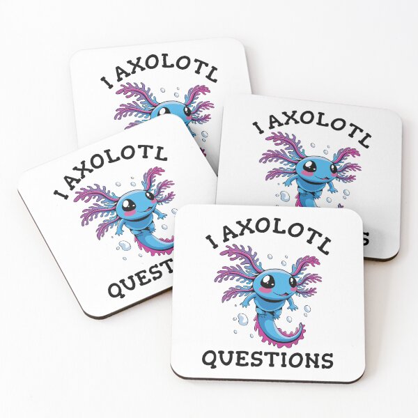 Item preview, I axolotl questions designed and sold by HandicraftArt.