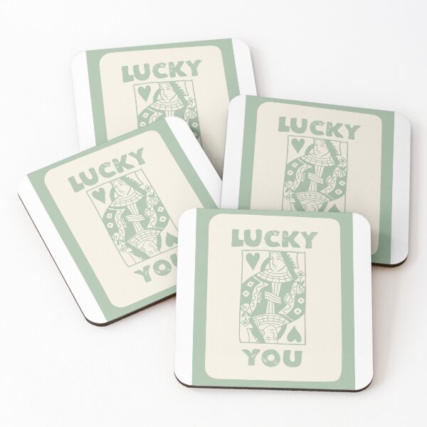 Item preview,  Sage green Queen Of hearts Playing Card designed and sold by clmstudio.