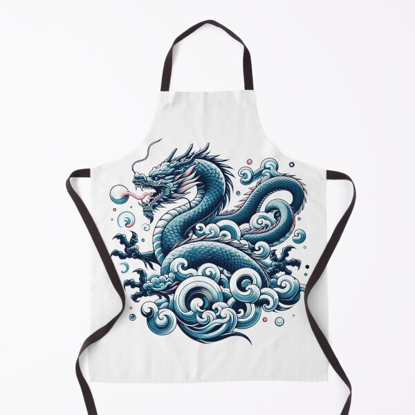 Item preview, Whispering Waves: Serene Dragon of the Eastern Seas designed and sold by SrijanaByAnu.