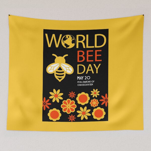Item preview, World Bee Day May 20 designed and sold by happygiftideas.
