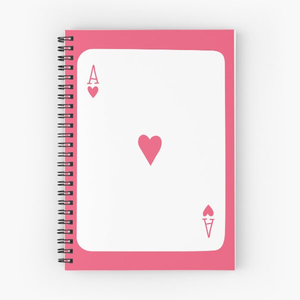 Item preview, Hot Pink Ace Of hearts Playing Card designed and sold by clmstudio.