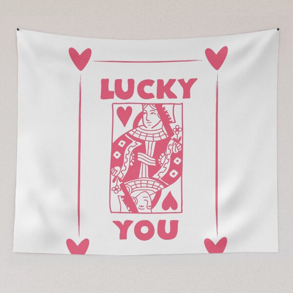 Item preview, Hot Pink Queen Of hearts Playing Card designed and sold by clmstudio.