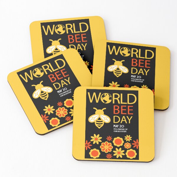 Item preview, World Bee Day May 20 designed and sold by happygiftideas.