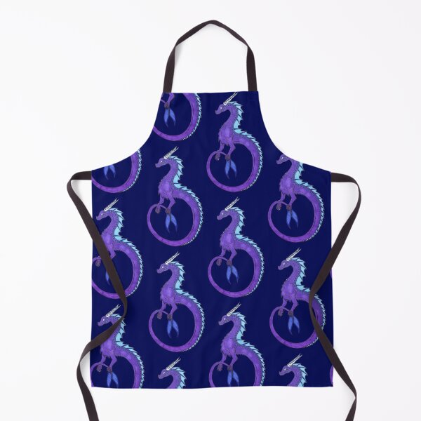 Item preview, Purple Sea Dragon Dark Background designed and sold by SavannaHandmade.