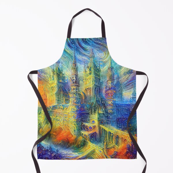 Item preview, Abstractions of abstract abstraction of castle. DeepDream #7020168675066 designed and sold by blackhalt.