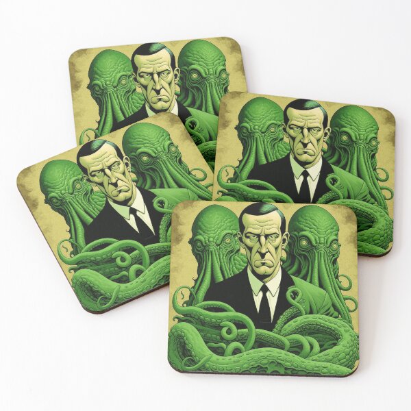 Item preview, HP Lovecraft with Chuthulus designed and sold by J-CCreative.