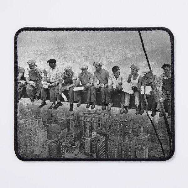 Item preview, Lunch a top a Skyscraper designed and sold by elvineBooth.