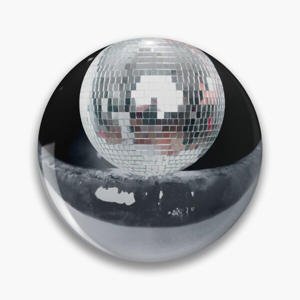 Item preview, Black And White Disco Ball Lips designed and sold by clmstudio.