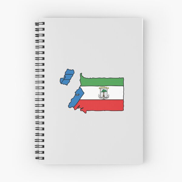 Item preview, Equatorial Guinea country shape flag designed and sold by Rachael Taylor.