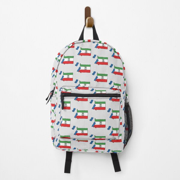 Item preview, Equatorial Guinea country shape flag designed and sold by Rachael Taylor.