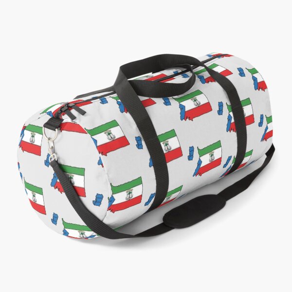 Item preview, Equatorial Guinea country shape flag designed and sold by Rachael Taylor.