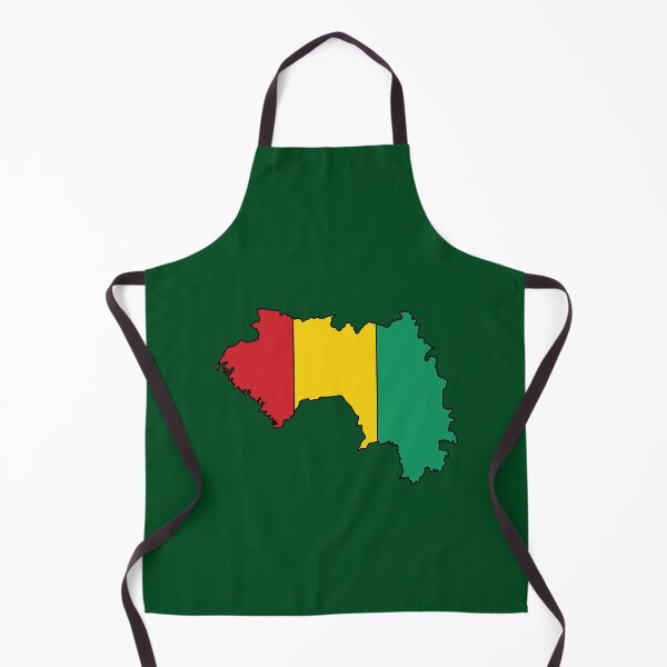 Item preview, Guinea country shape flag designed and sold by Rachael Taylor.