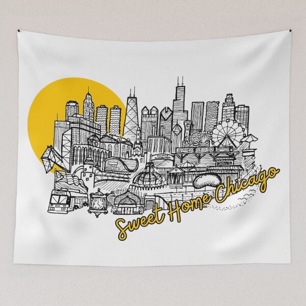 Item preview, Sweet Home Chicago  designed and sold by Color Chicago.