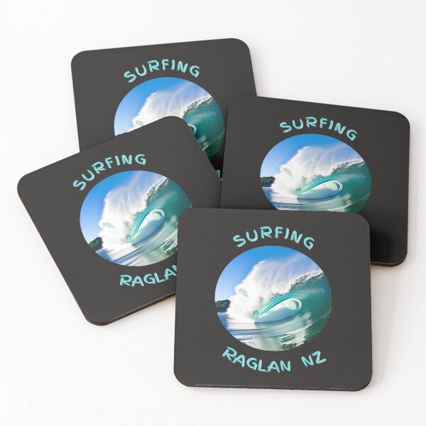 Item preview, Surfing Raglan New Zealand designed and sold by JackFreestone.