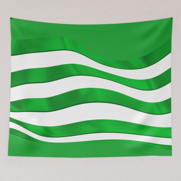 Item preview, Sportive flag white and green  designed and sold by AlbertoRuiZ.