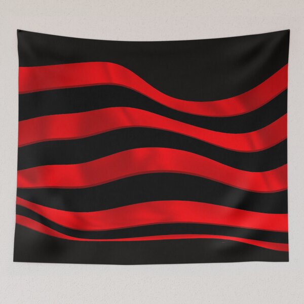 Item preview, Sportive flag black and red designed and sold by AlbertoRuiZ.