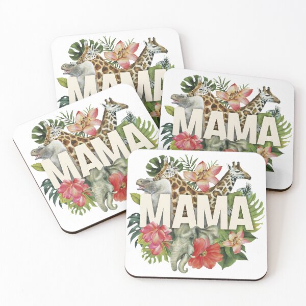 Item preview,   Mama Floral, Retro Floral Mama, Mother's Day, Mama Valentine, Mama and Me, Mama Sunflower, Mama Safari designed and sold by NitroStudio.