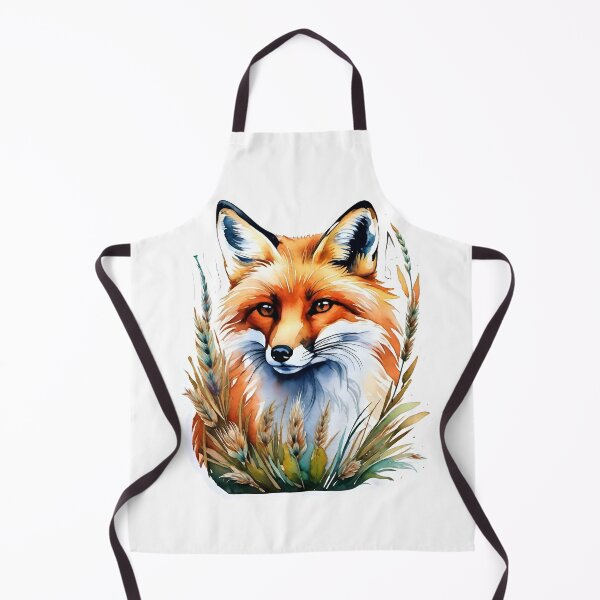 Item preview, Red Fox With Foxtail Grass designed and sold by Liis S.
