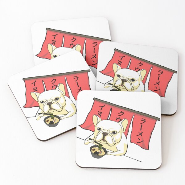 Item preview, Ramen Eating Dog designed and sold by Hanapi-momo.
