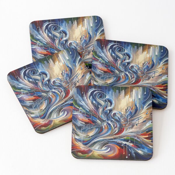 Item preview, Harmony in Abstract Melodic Swirls designed and sold by EnigmaGallery.