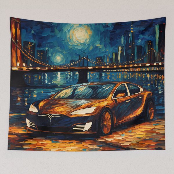 Item preview, Where City Lights Meet Stardust Trails designed and sold by RoonPalette.