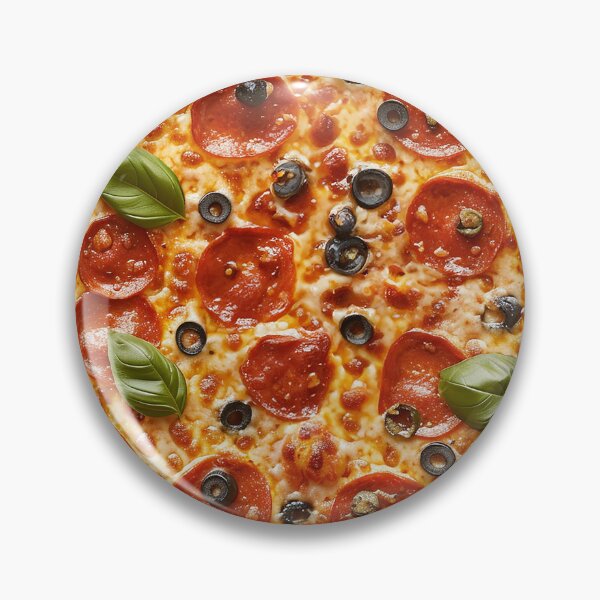Item preview, Seamless Pizza Pattern designed and sold by GroovyRaffRaff.