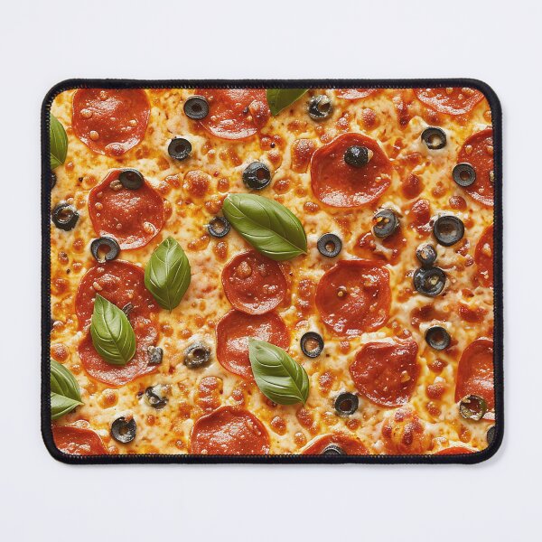 Item preview, Seamless Pizza Pattern designed and sold by GroovyRaffRaff.