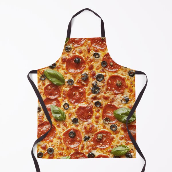 Item preview, Seamless Pizza Pattern designed and sold by GroovyRaffRaff.