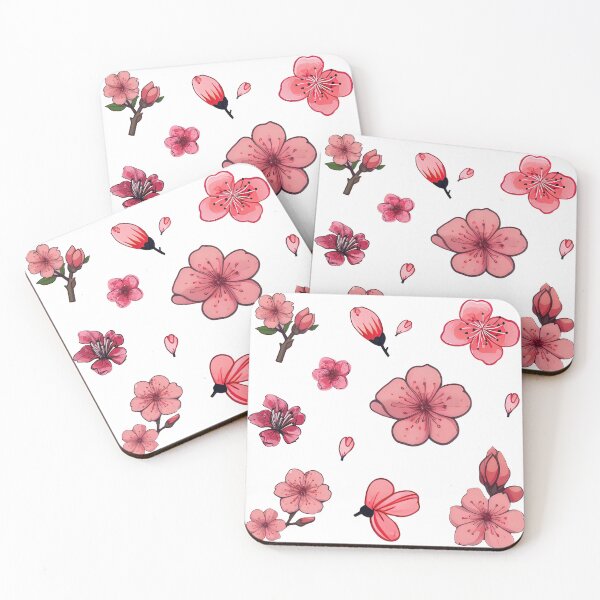 Item preview, Cherry blossom pattern designed and sold by FlowersColorful.