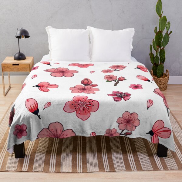 Item preview, Cherry blossom pattern designed and sold by FlowersColorful.