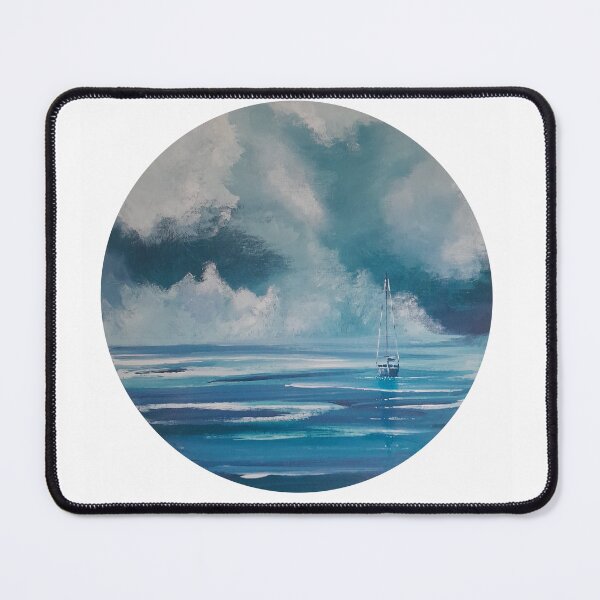 Item preview, Lone Boat On Bay (Tasman, New Zealand) designed and sold by downunder-gal.