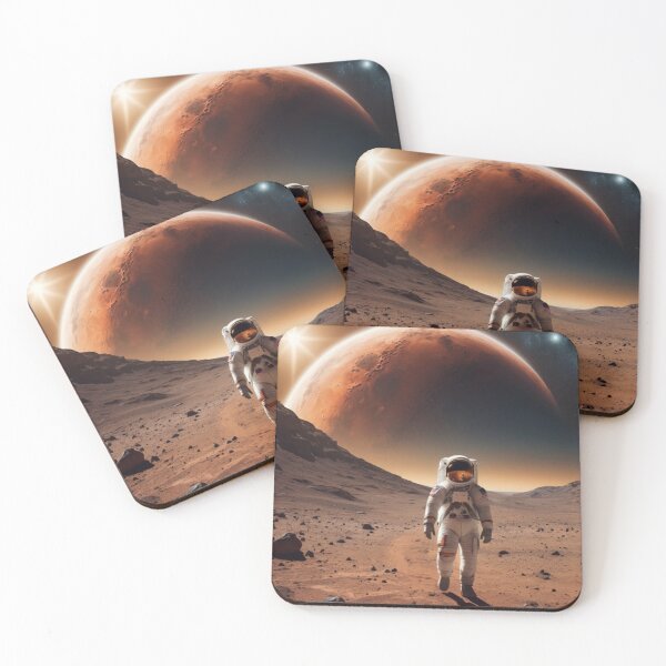 Item preview, Astronaut’s Journey: Mars Exploration designed and sold by DotsAndDesigns.