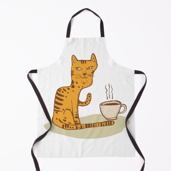 Item preview, Cat charector with coffee cup designed and sold by SS-V16330021.