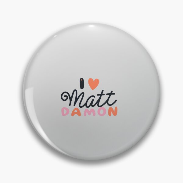 Item preview, I Love Matt Damon designed and sold by Itsheartshop.