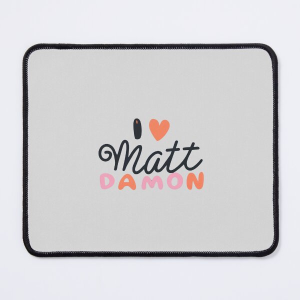 Item preview, I Love Matt Damon designed and sold by Itsheartshop.