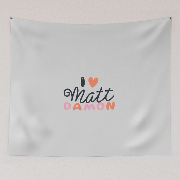 Item preview, I Love Matt Damon designed and sold by Itsheartshop.