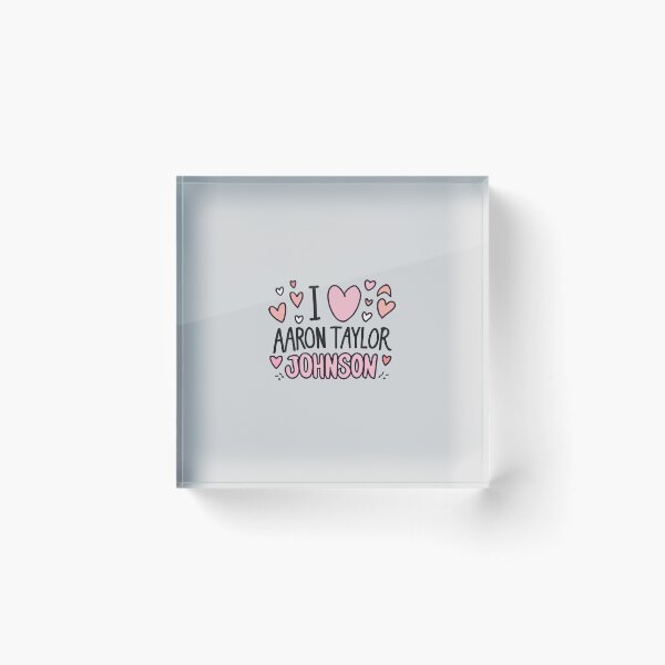 Item preview, I Love Aaron Taylor Johnson designed and sold by Itsheartshop.