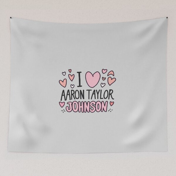 Item preview, I Love Aaron Taylor Johnson designed and sold by Itsheartshop.