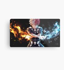Todoroki BNHA Metal Print