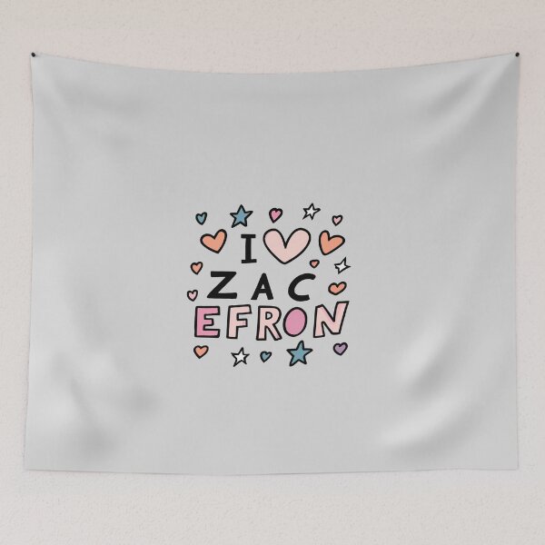 Item preview, I Love Zac Efron designed and sold by Itsheartshop.