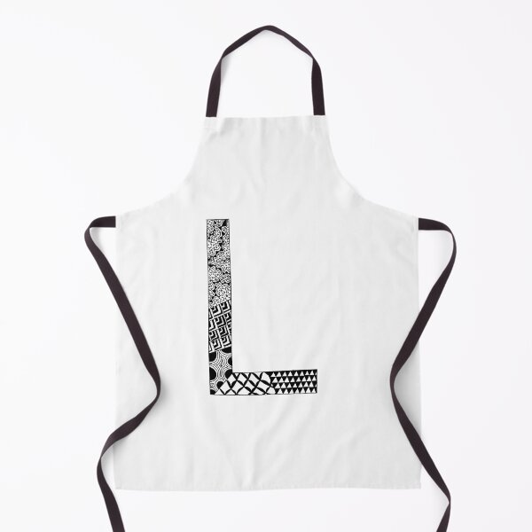Item preview, Letter L Zentangle designed and sold by SavannaHandmade.