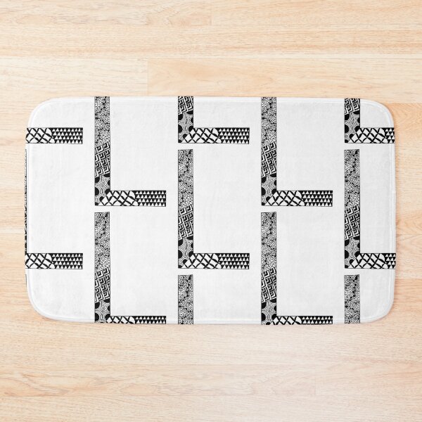 Item preview, Letter L Zentangle designed and sold by SavannaHandmade.