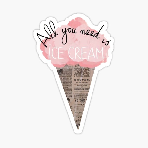Ice Cream! Sticker