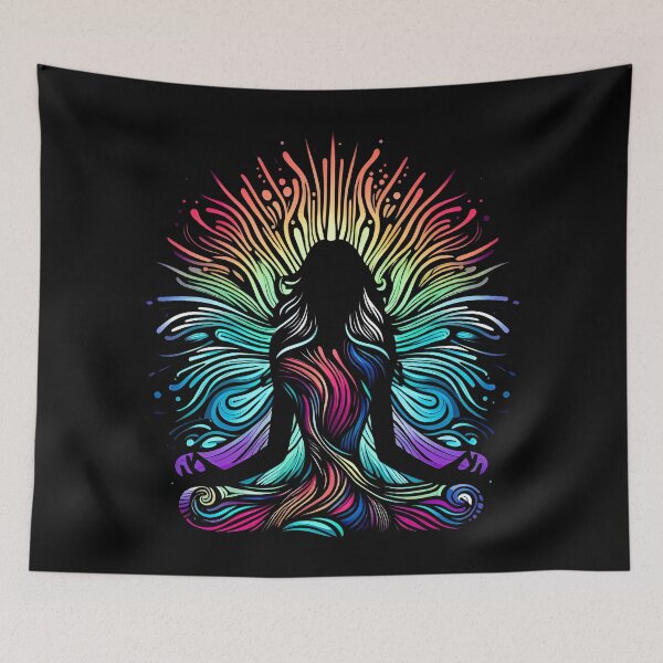Item preview, Mind And Body. Find Your Inner Soul. Yoga meditation inspirational quote designed and sold by SideKickCreates.