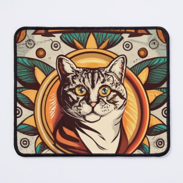 Item preview, vintage retro coffee cats v20 designed and sold by FenwickDesign99.