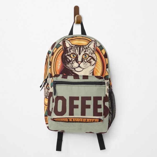 Item preview, vintage retro coffee cats v20 designed and sold by FenwickDesign99.