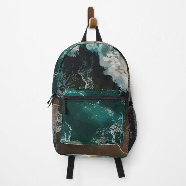 Item preview, Blue Green Ocean Waves designed and sold by Vector Scout Lab.