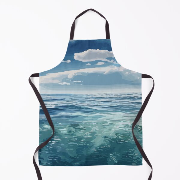 Item preview, Blue Green Ocean Waves designed and sold by Vector Scout Lab.