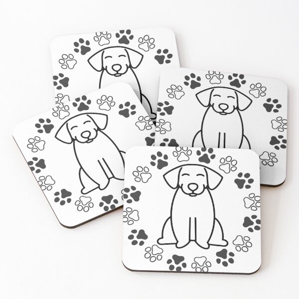 Item preview, dog and paw designed and sold by Taloory.