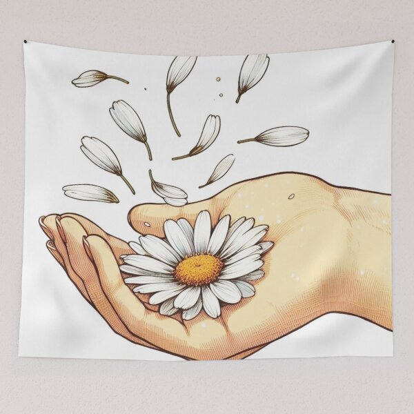 Item preview, Petals on the palm. designed and sold by growing-mom.